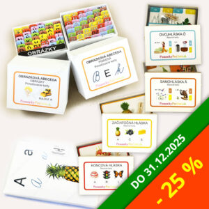 Nádherné obrázky naučia písmená a hlásky | Balík 6 učebných pomôcok so zľavou 25%