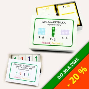 Malá násobilka + Desiatková sústava | Balík so zľavou 20%