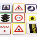 Dopravné značky - karty s dopravnou značkou