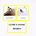 Šport MAXI - textová karta a vybrané kontrolné karty (Letné a vodné športy)