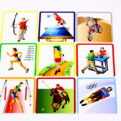 Šport MAXI - karty s obrázkom športovej disciplíny