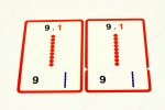 Malá násobilka - kontrolná karta, karta s príkladom a karta s výsledkom