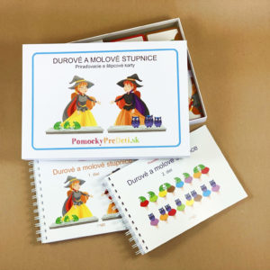 Durové a molové stupnice | Priraďovacie karty + štipcové karty + dvojdielna učebnica