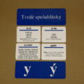 Slová s i/y po tvrdých a mäkkých spoluhláskach - kontrola priradených kariet na rube (y po tvrdých spoluhláskach)