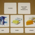 Anglické slovíčka – Potraviny, jedlá a nápoje - Priraďovacie karty