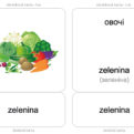 Slovenské slovíčka pre deti z Ukrajiny – Ovocie a zelenina | Priraďovacie karty