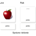 Maďarsko-slovenské slovíčka - Ovocie a zelenina | Priraďovacie karty (150ks)
