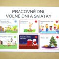 Kalendár - Informačná karta - Pracovné dni, voľné dni a sviatky